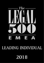 Recommended Lawyer by Legal 500